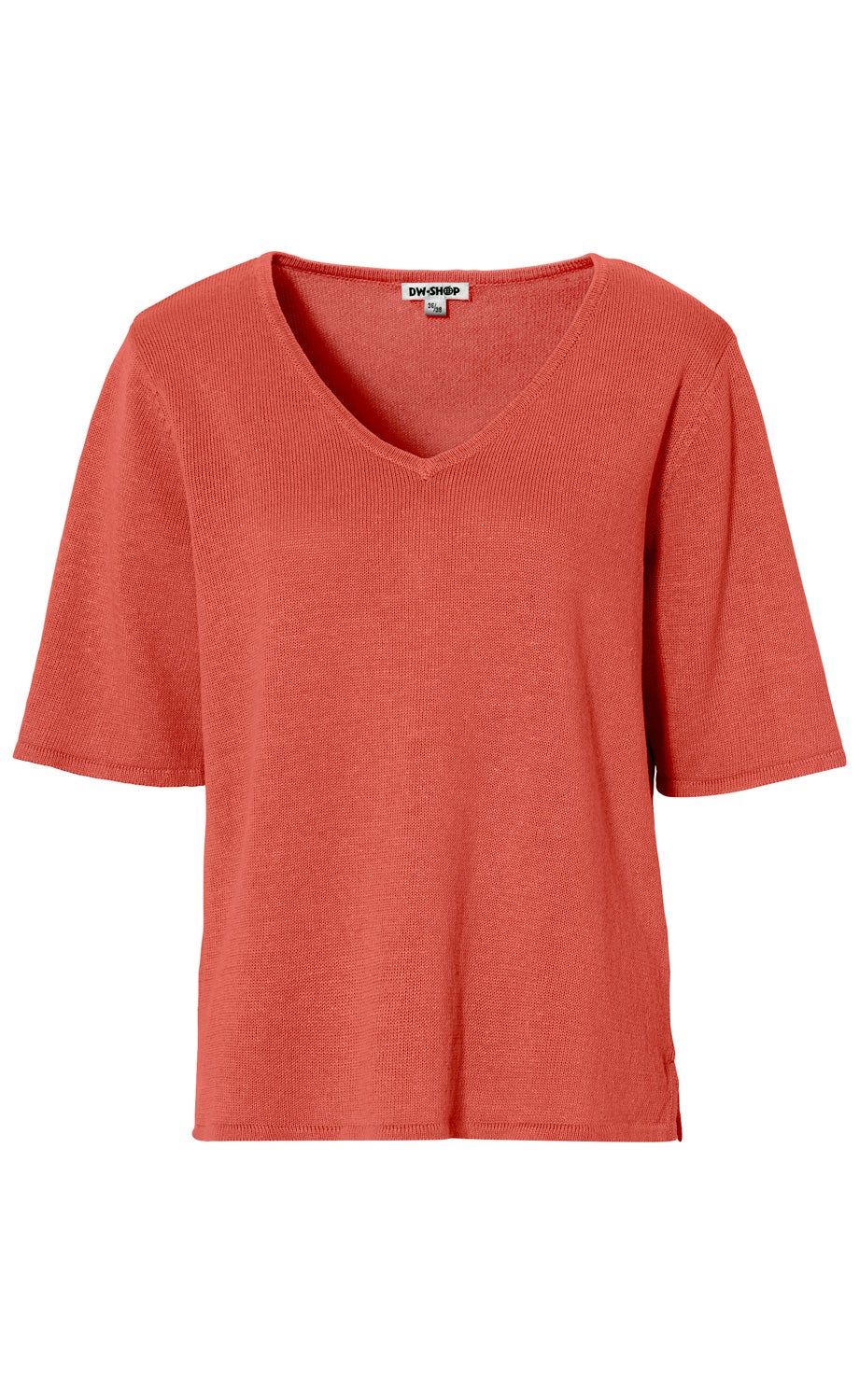 Leinen-Mix-Pullover