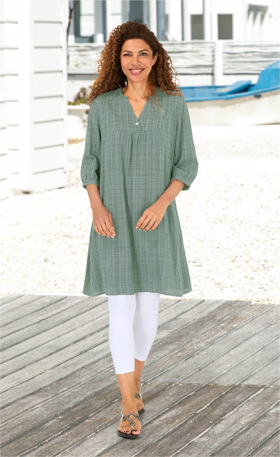 Viskose-Mix Kleid