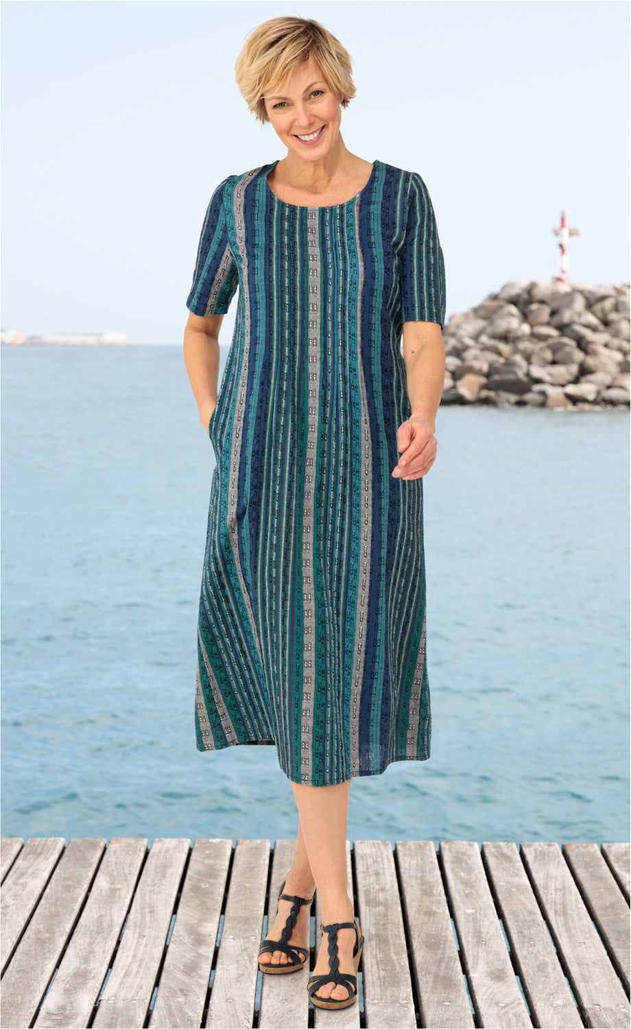 Baumwoll-Kleid