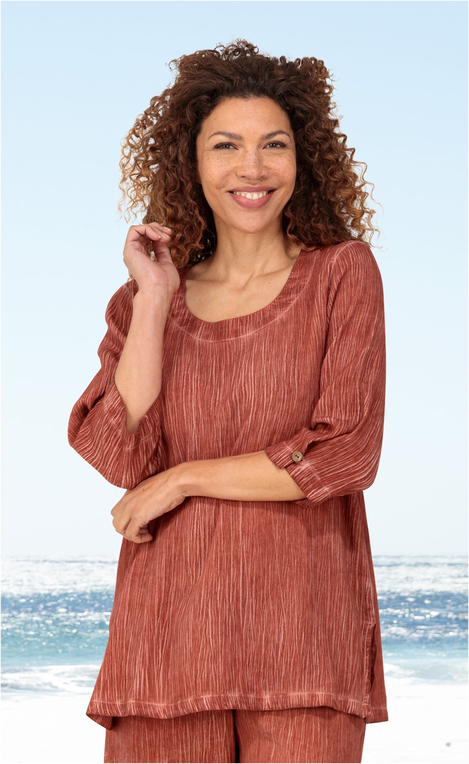 Viskose-Mix-Bluse