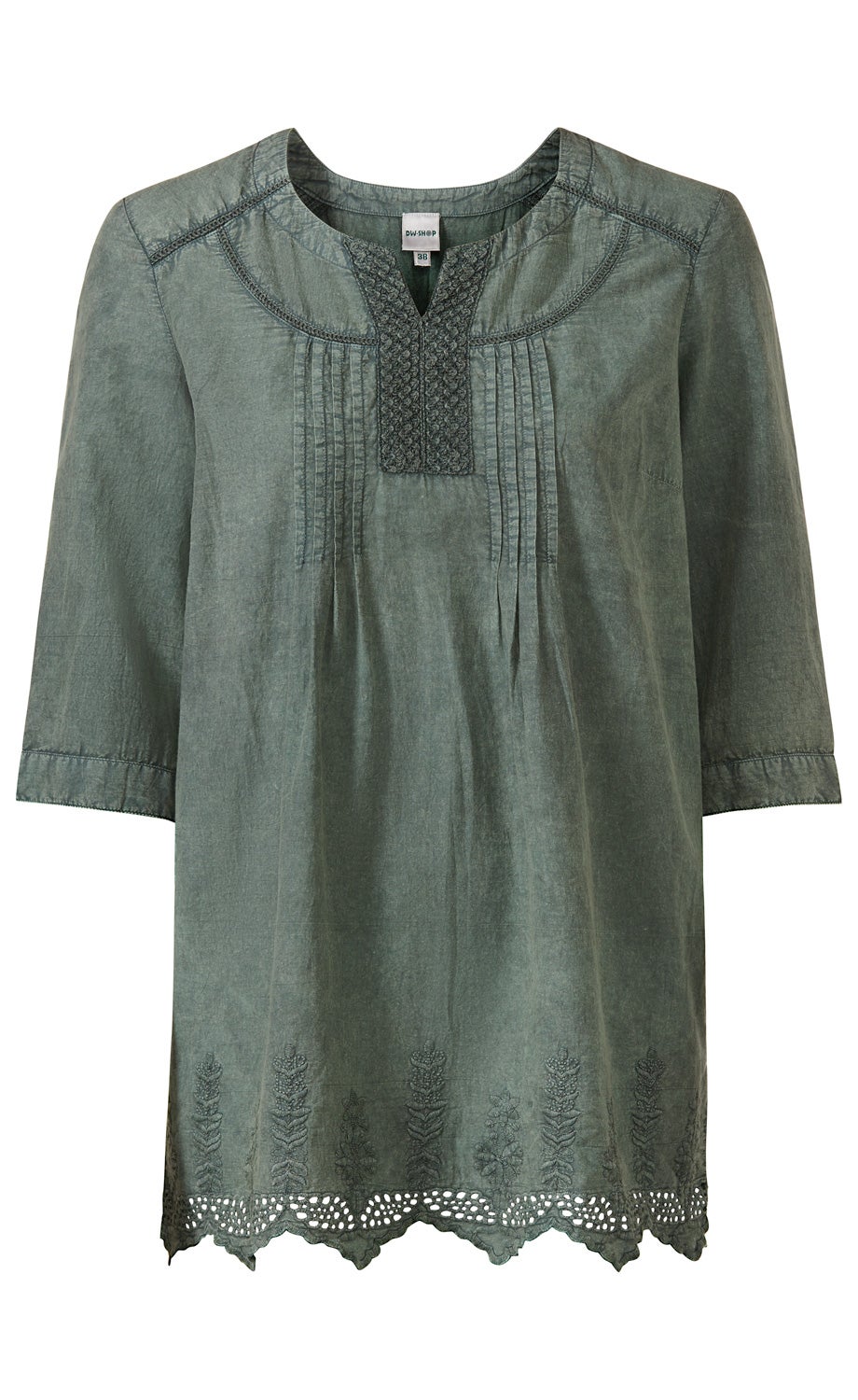 Baumwoll-Bluse