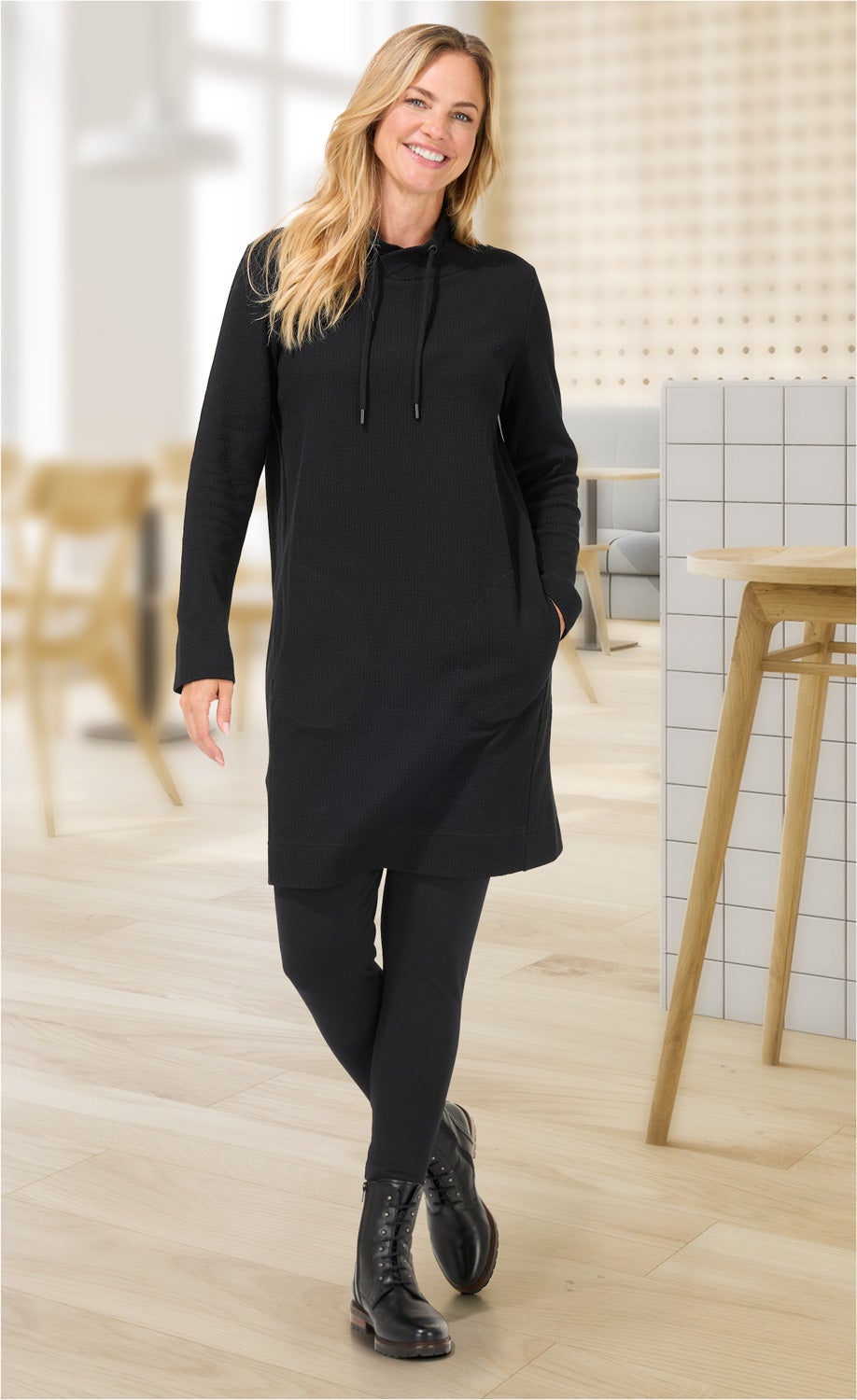Baumwoll-Mix-Kleid