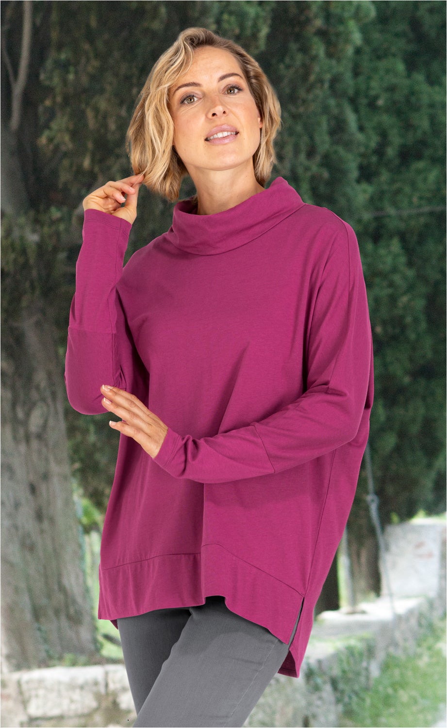 Baumwoll-Mix-Shirt