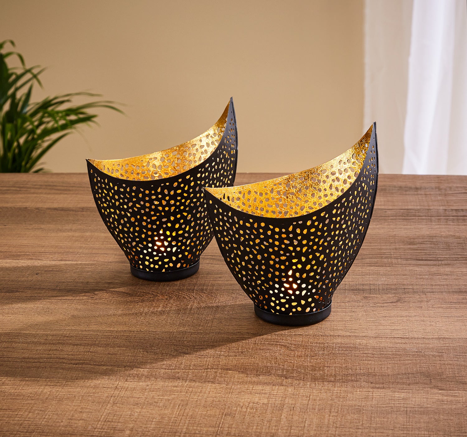 Windlicht 2/Set 15x14x9cm