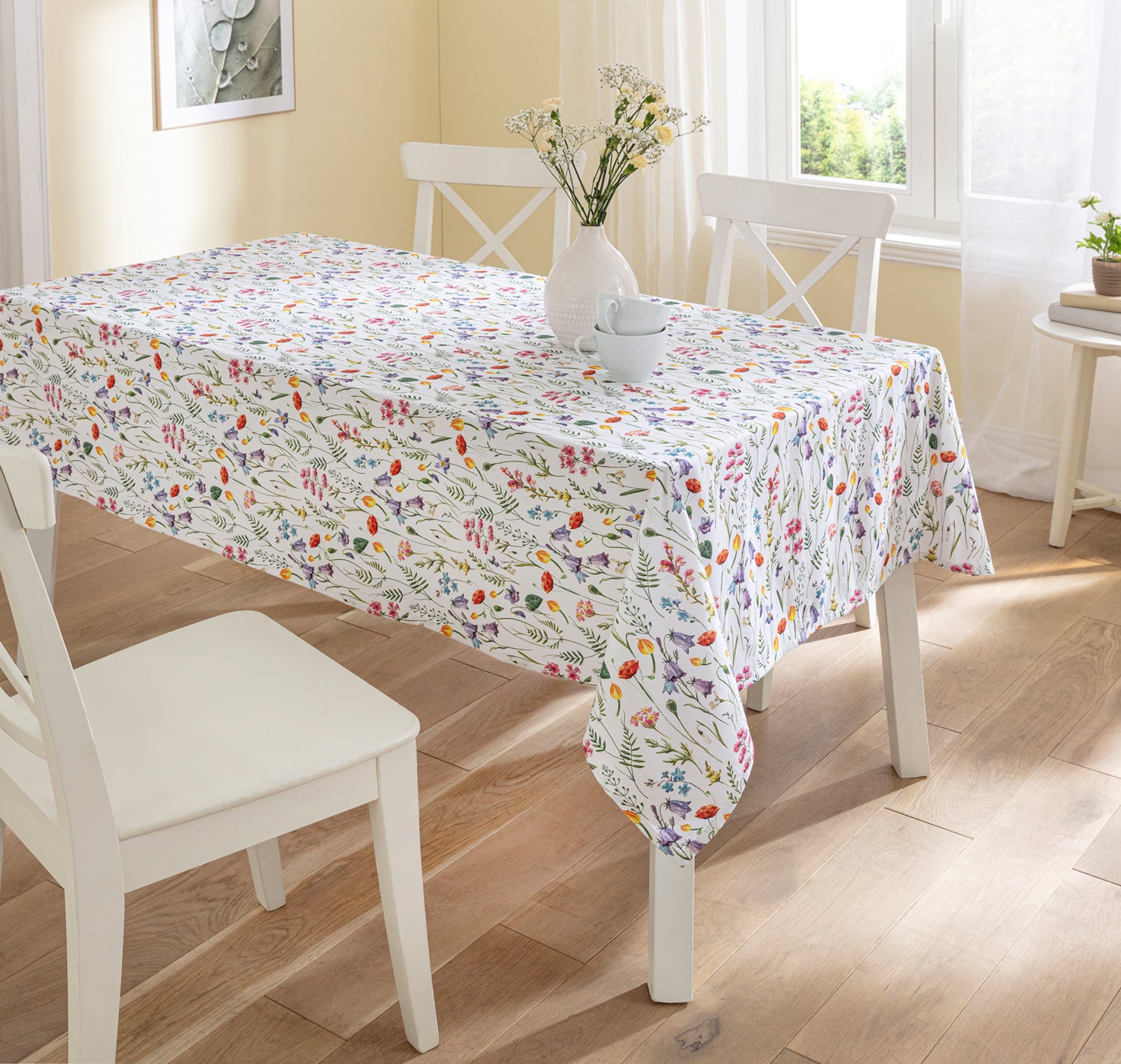 Baumwoll-Tischdecke 160cm