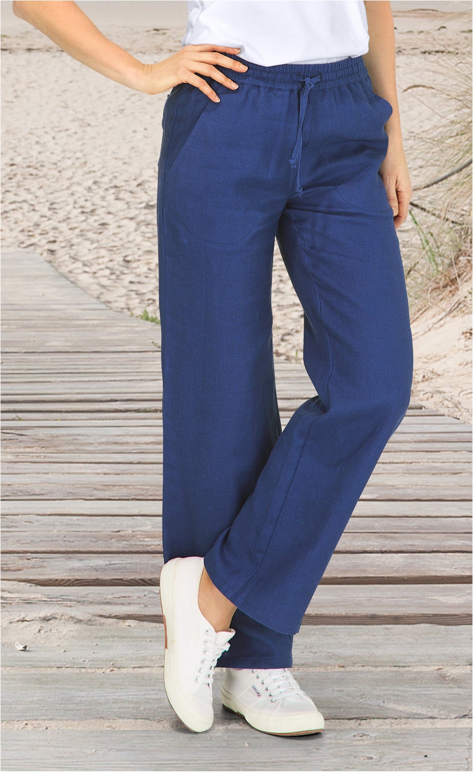 Leinen-Hose