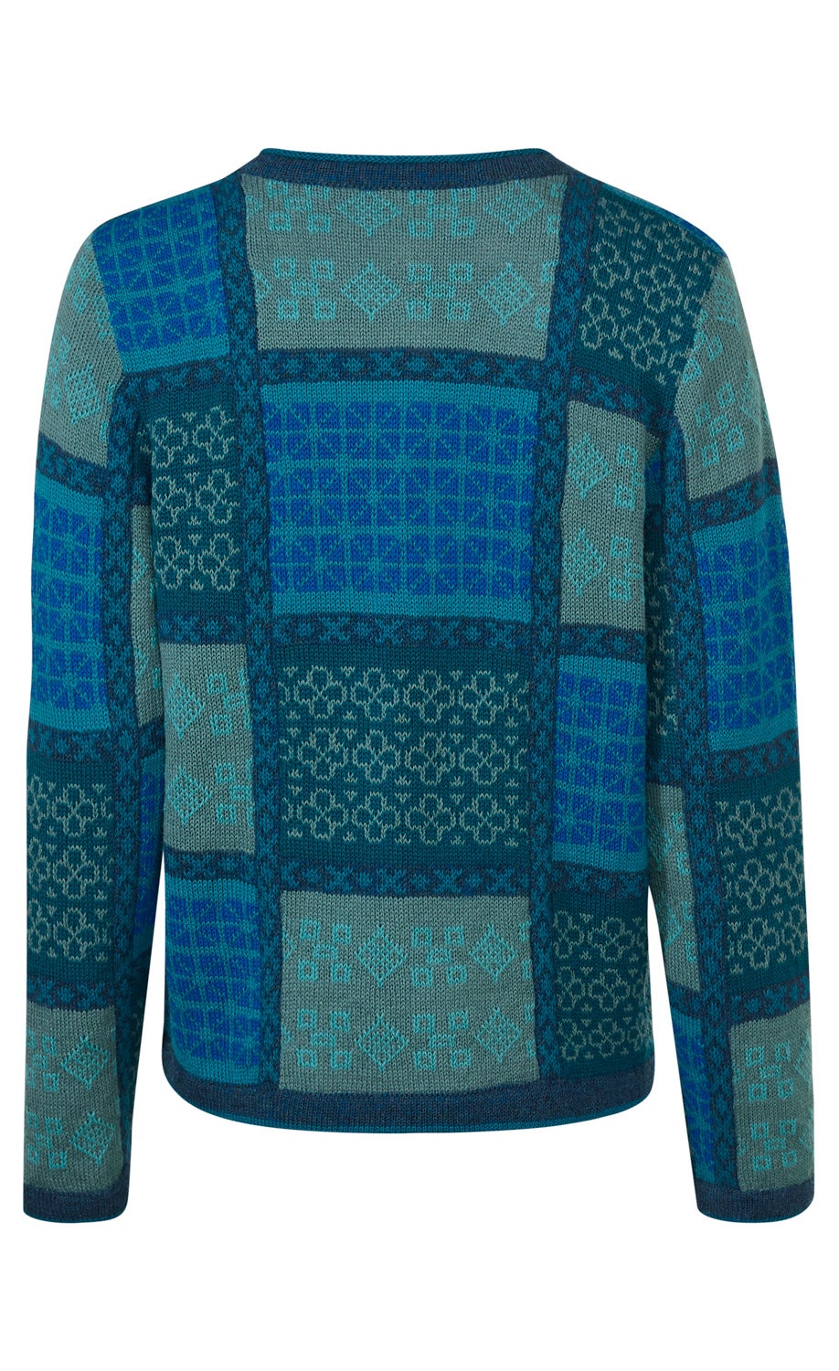 Alpaka-Strickjacke