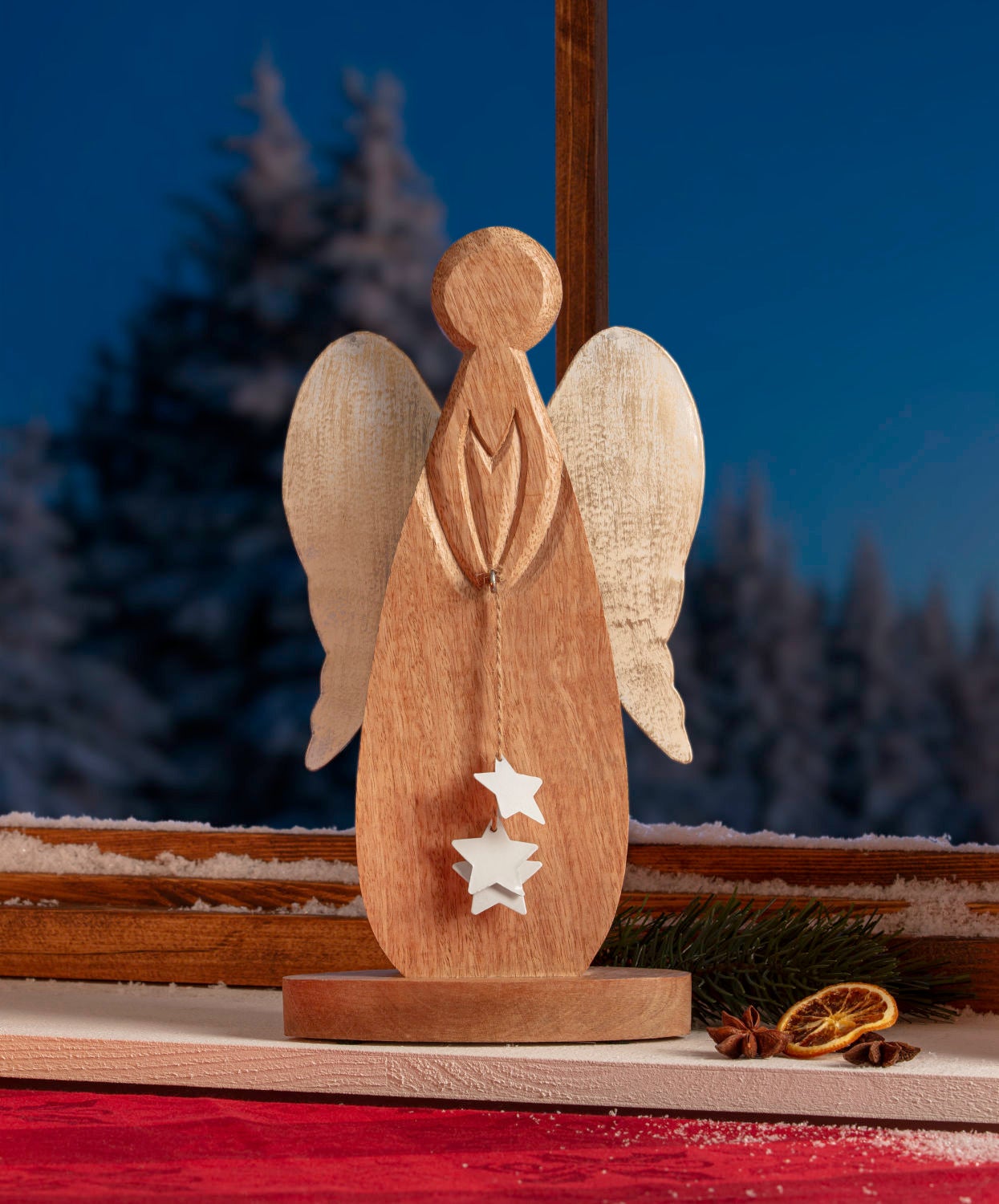 Holz-Engel