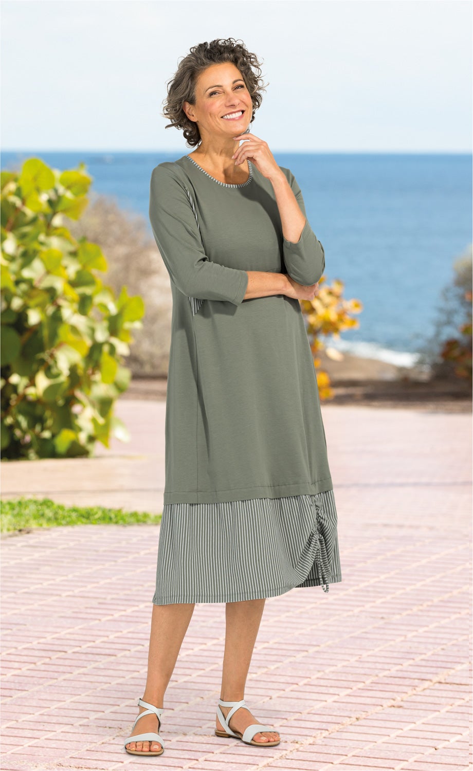 Baumwoll-Mix-Kleid
