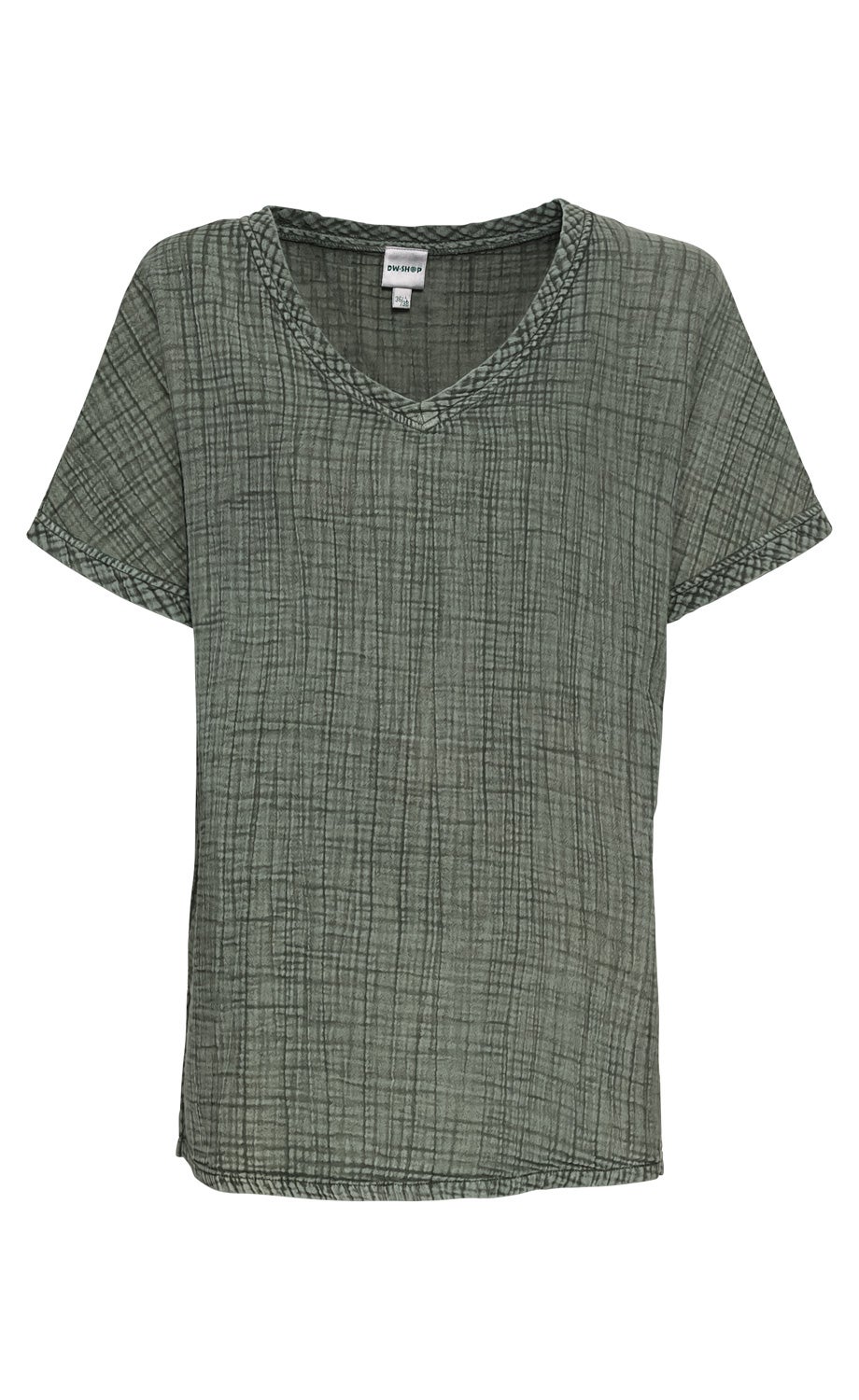 Baumwoll-Bluse