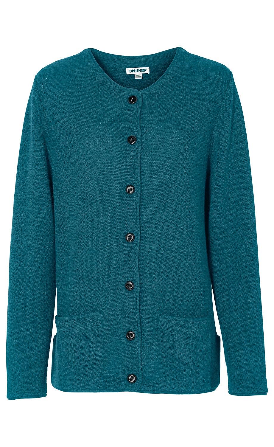 Alpaka-Strickjacke