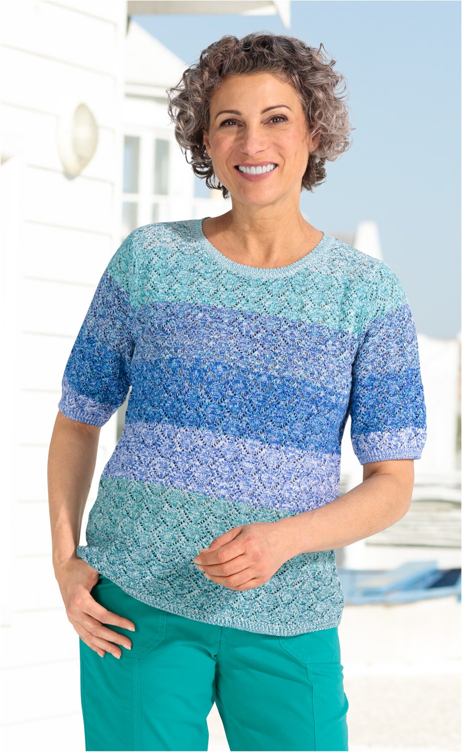 Baumwoll-Pullover
