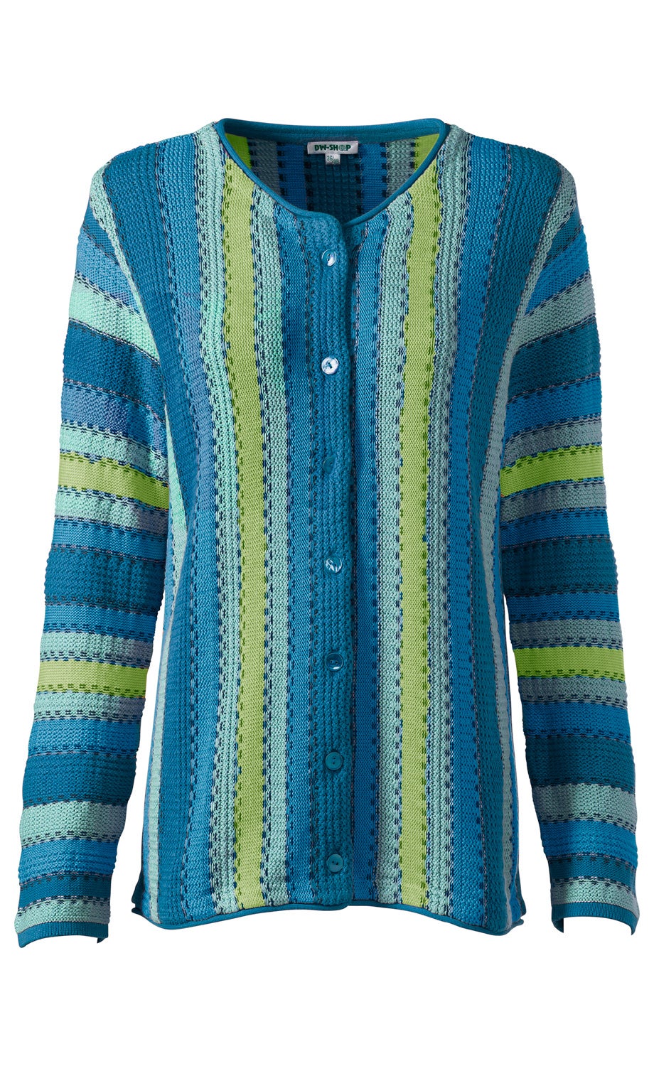 Baumwoll-Strickjacke