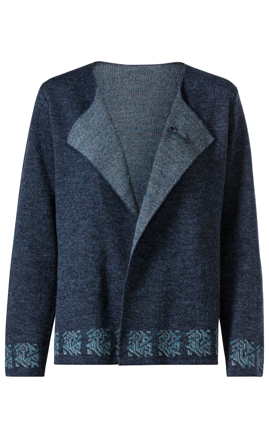 Alpaka-Strickjacke