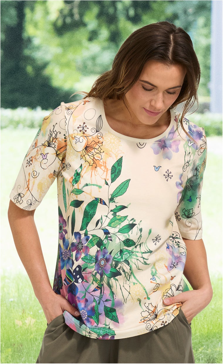 Baumwoll-Shirt