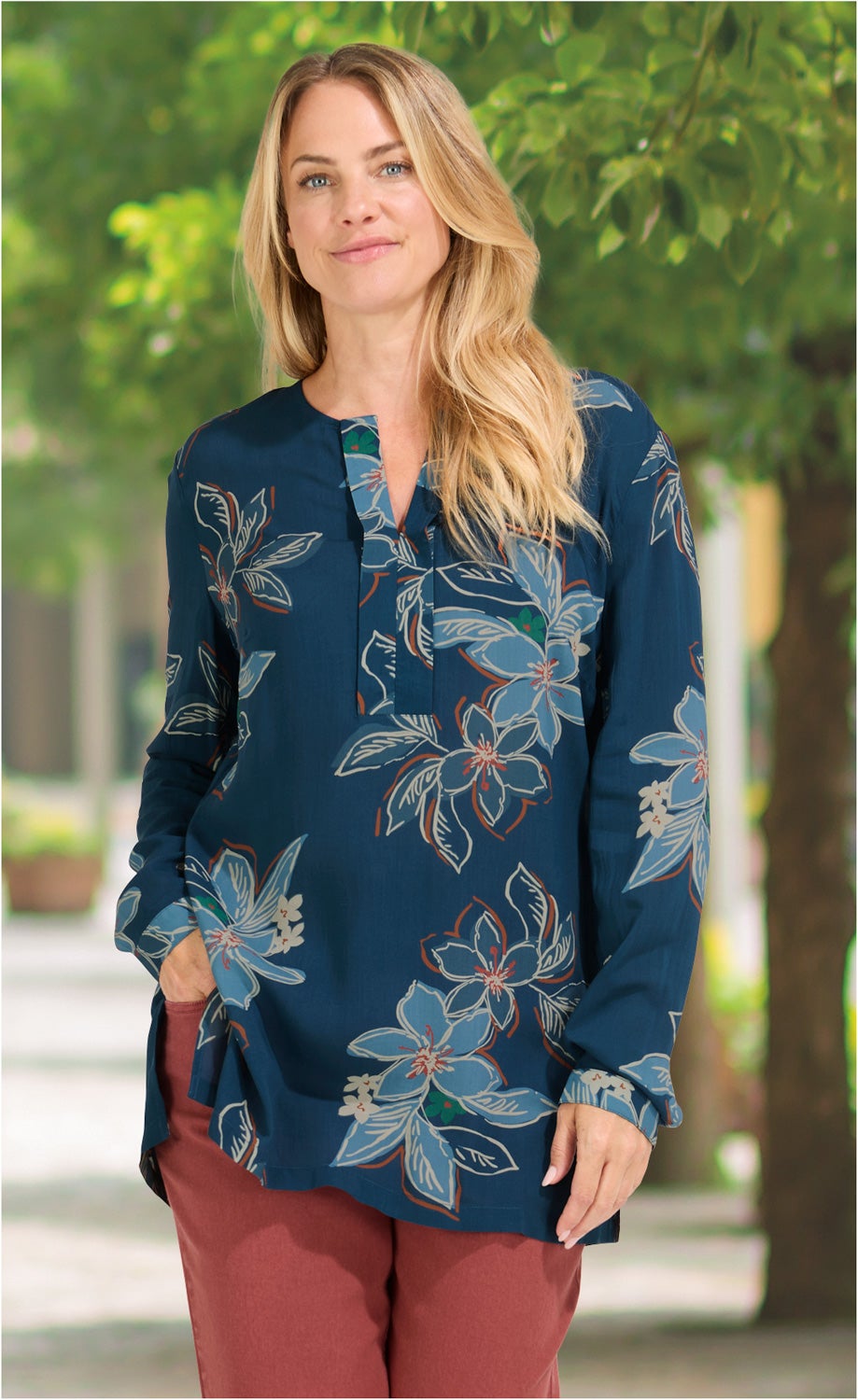 Modal-Bluse