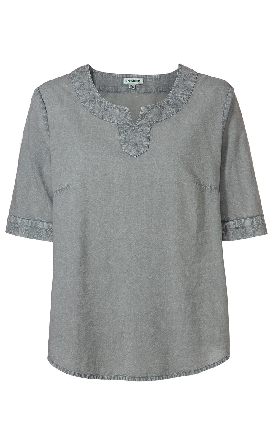 Baumwoll-Bluse