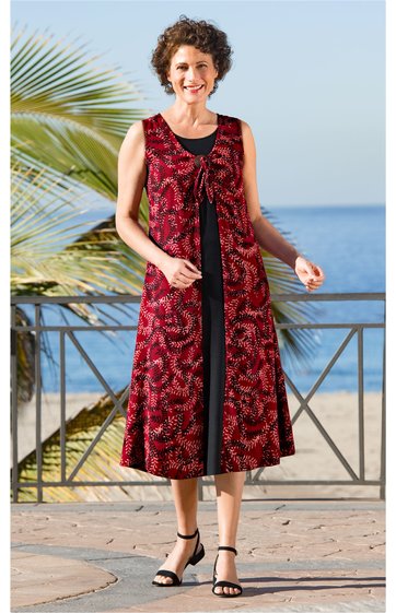Viskose-Kleid 