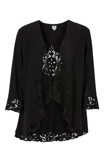 Viskose-Jacke