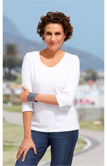 Baumwoll-Mix-Shirt 