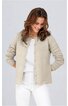 Leinen-Mix-Strickjacke 