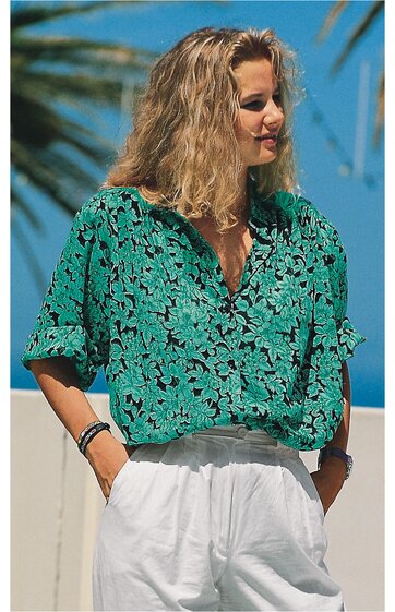 Viskose-Mix-Bluse 