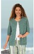 Baumwoll-Strickjacke 