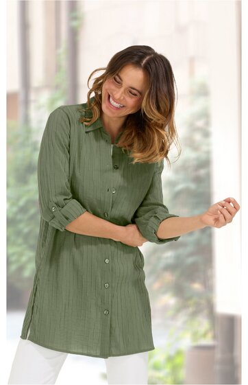 Viskose-Mix-Bluse 