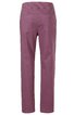 Hose in mauve, unifarben, gerade geschnitten, zwei aufgesetzte Gesäßtaschen, elastischer Bund ohne sichtbare Verschlüsse