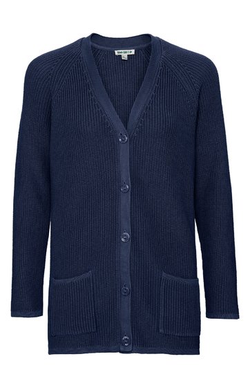 Baumwoll-Strickjacke