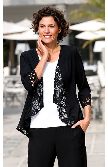 Viskose-Jacke