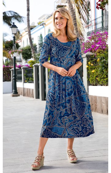 Viskose-Kleid