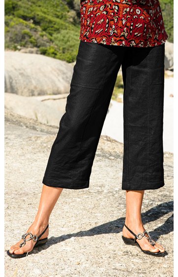 Leinen-Hose
