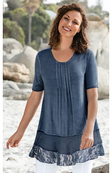 Viskose-Mix-Shirt