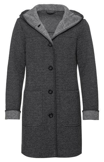 Jacke aus Misch-Gewebe