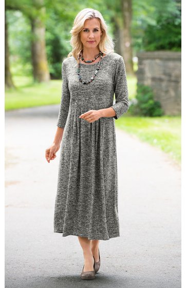 Viskose-Mix-Kleid
