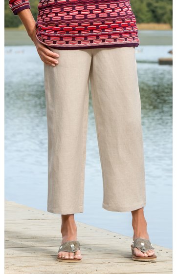 Leinen-Mix Hose