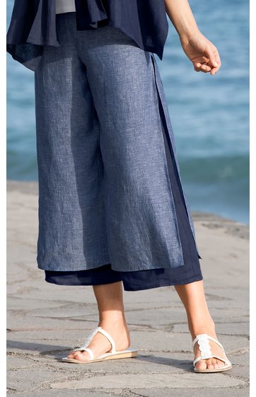 Leinen-Hose