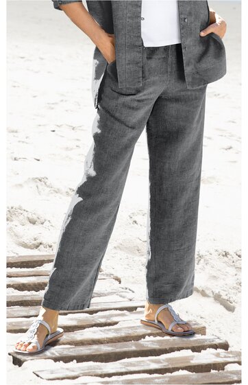 Leinen-Hose 