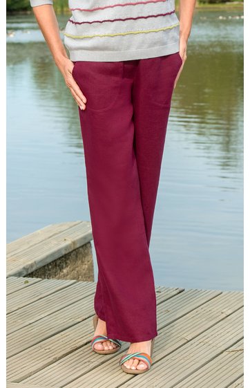 Leinen-Hose