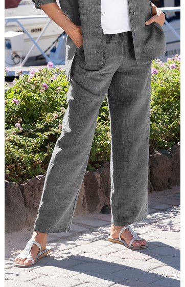 Leinen-Hose