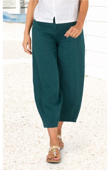 Leinen-Hose 