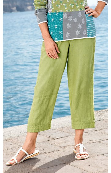 Leinen-Hose