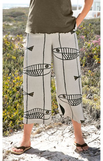 Leinen-Mix Hose