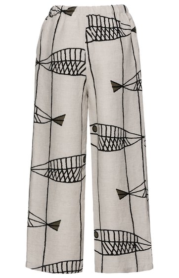 Leinen-Mix Hose