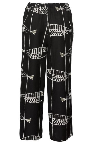 Leinen-Mix-Hose