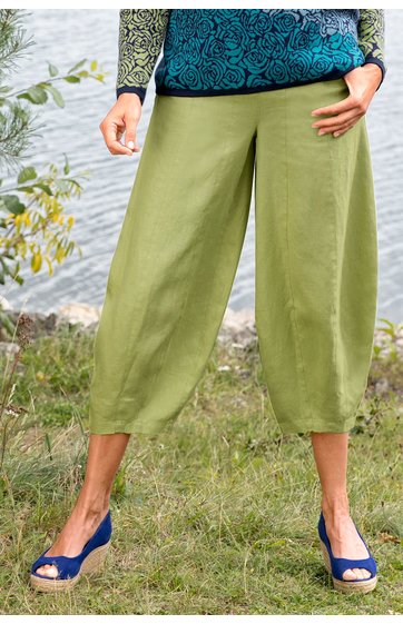 Leinen-Hose