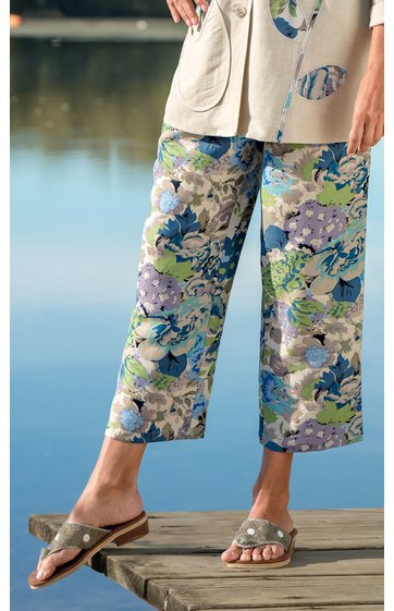 Leinen-Mix-Hose