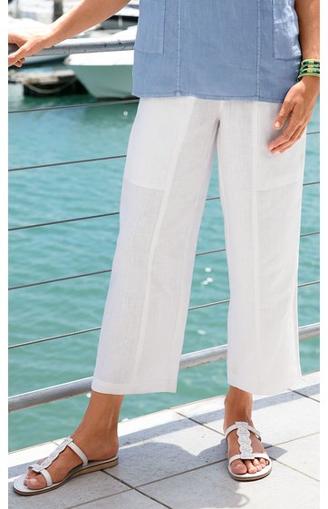 Leinen-Hose