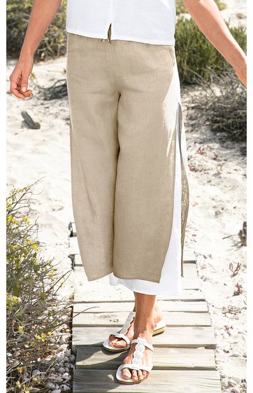 Leinen-Hose